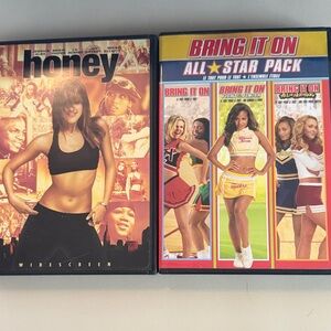 Honey & Bring It On All-Star Pack DVD Set - Black, Yellow, Red